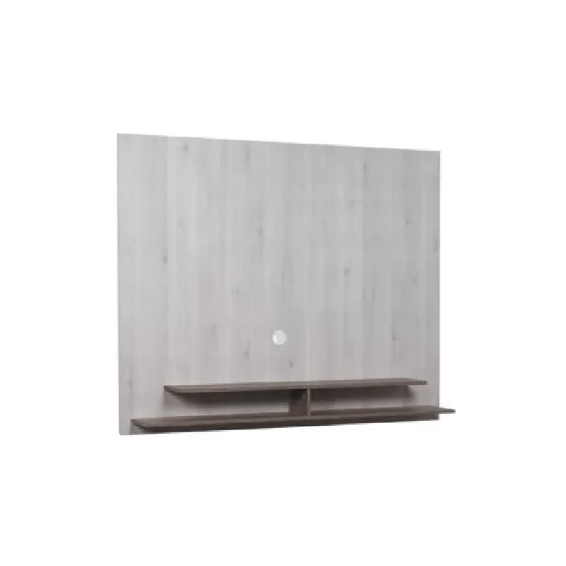 PANEL TV 1.60MTS MESINA - PINO BLANCO/NEBRASKA GRIS